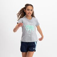 Charly Sport Fitness Graphic Tee for Girls