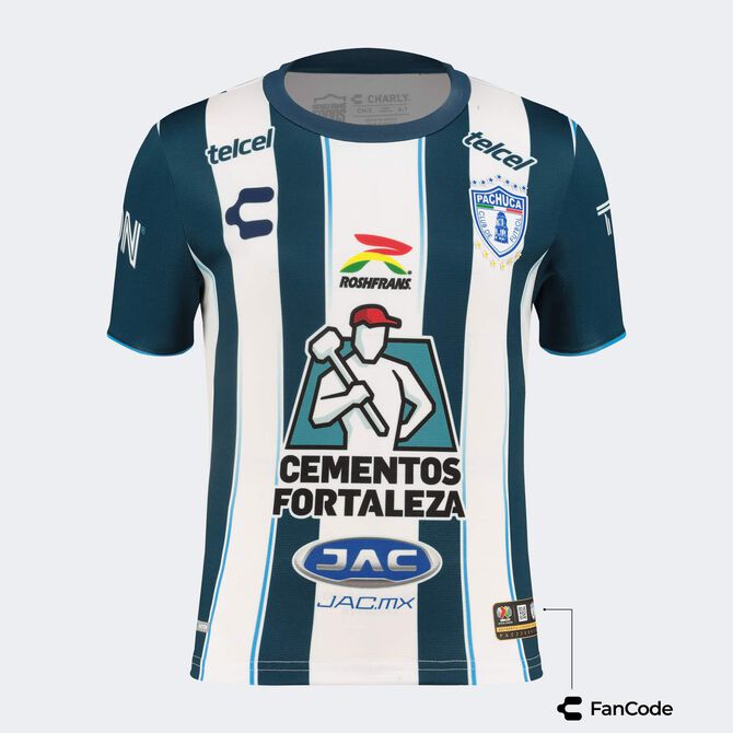 Pachuca Home Jersey for Kids 23/24