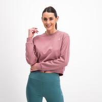 Charly Moda Fitness Sport Cropped Sweatshirt for Women